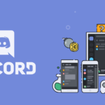 Marketing and building communities with Discord - Image: Discord key visual with the different platforms supported by Discord (desktop, mobile)